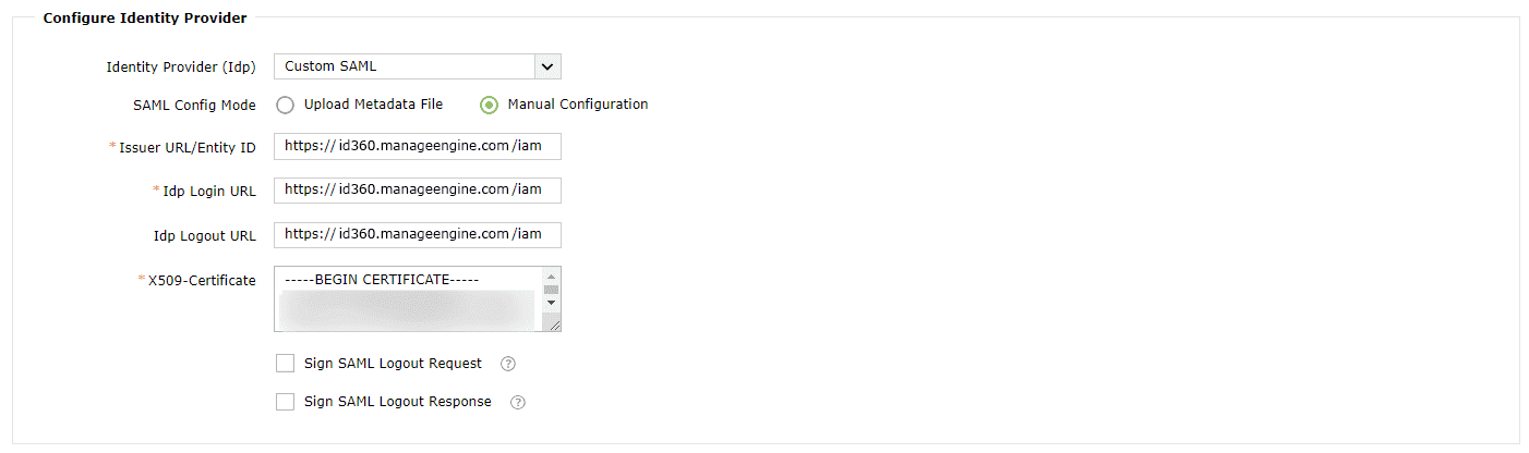 ADManager Plus MSP manual configuration