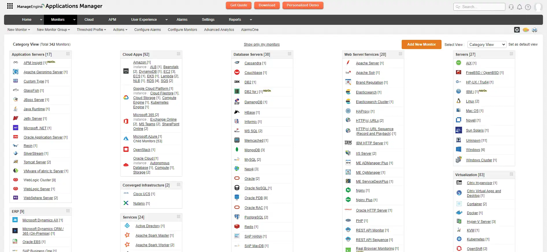 What is APM - ManageEngine Applications Manager