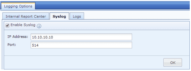 Configuring the Syslog Service on Sangfor devices