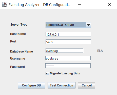 Database migration