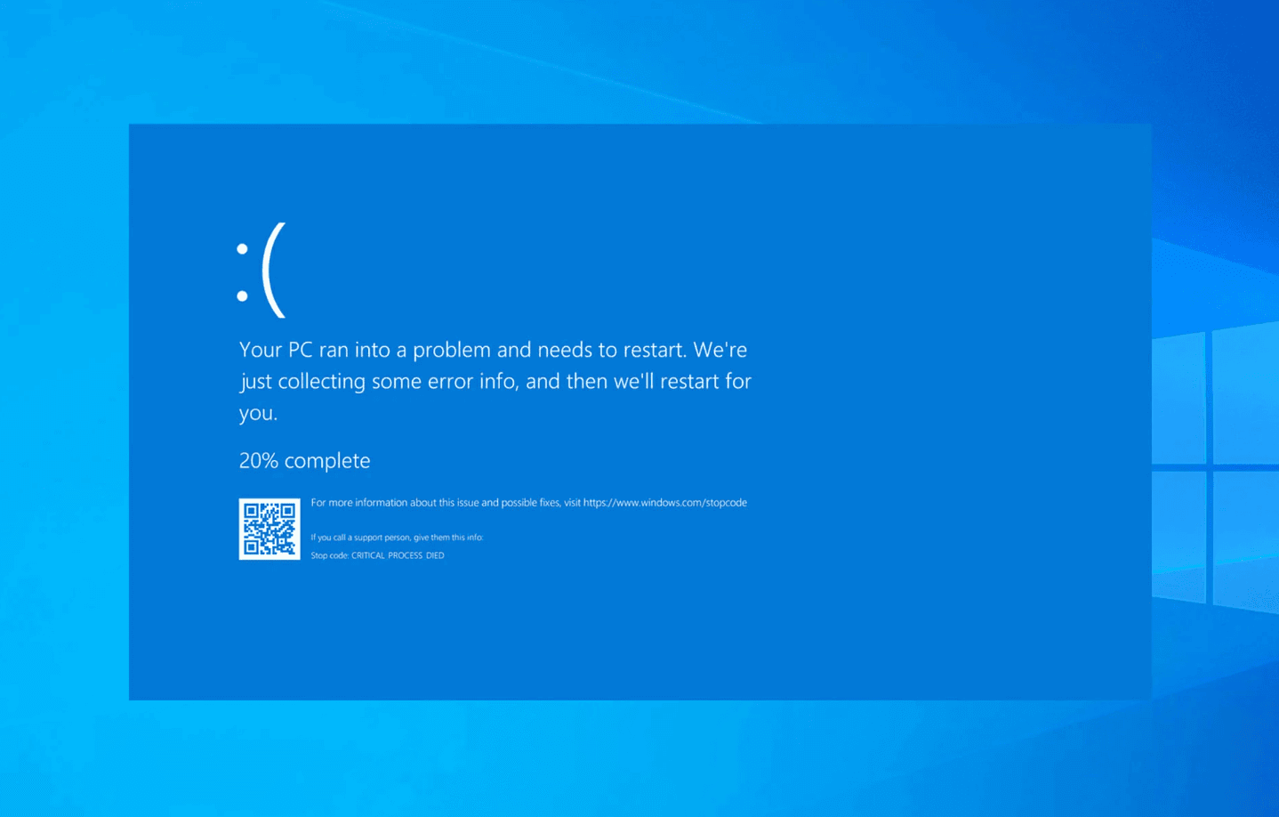 Blue Screen of Death