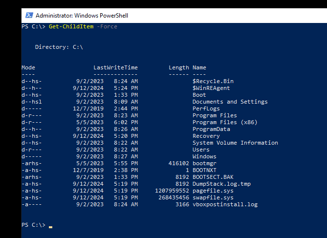 Using PowerShell