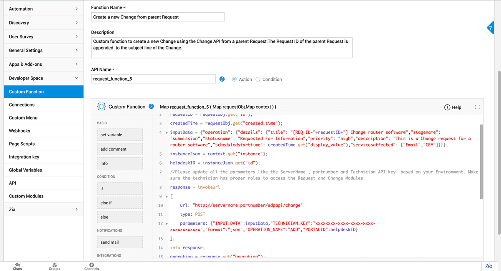 On-premises help desk ticketing