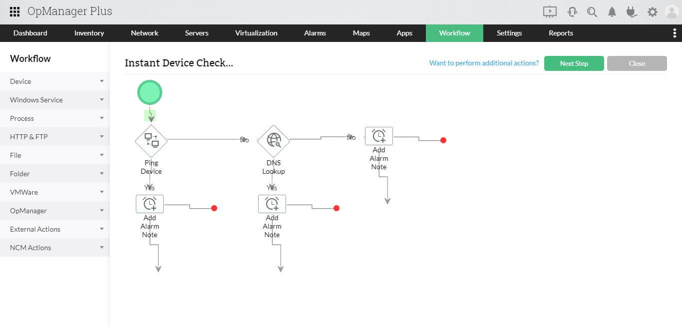 ITOM Metrics - ManageEngine OpManager Plus