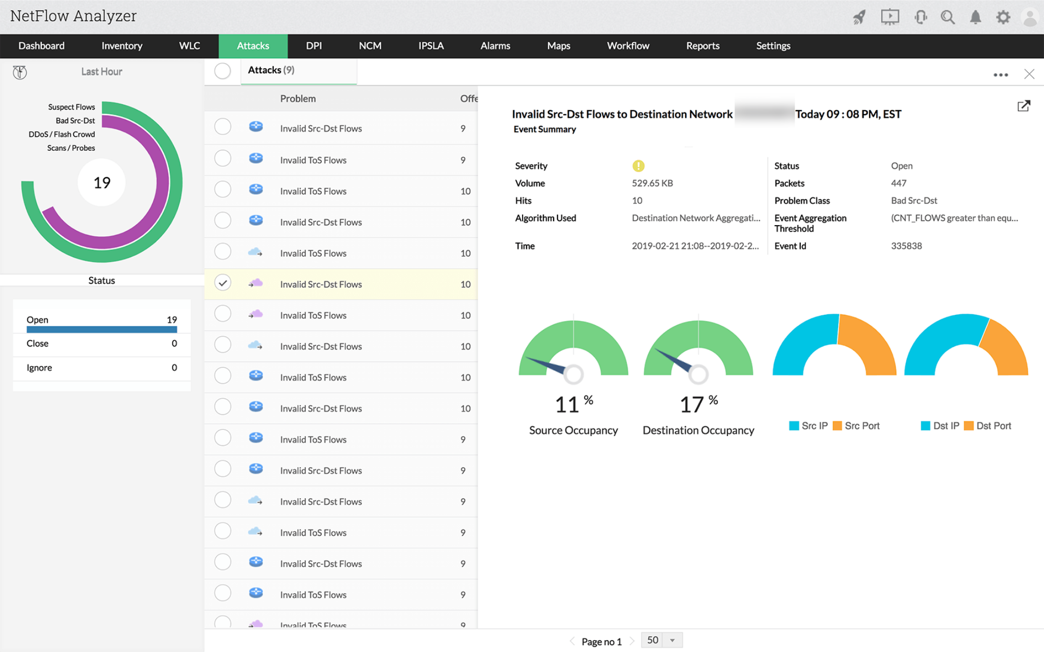 Network Analyzer Software - ManageEngine NetFlow Analyzer