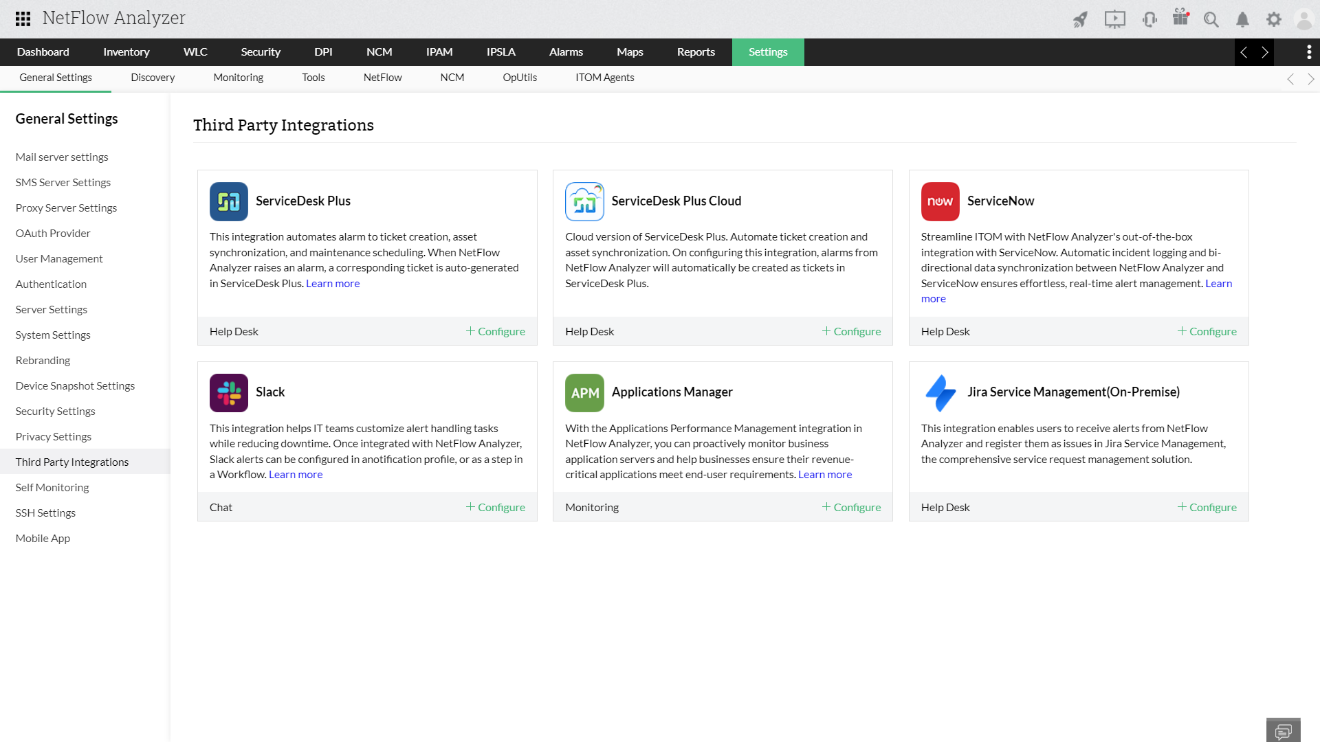 Control Bandwidth - ManageEngine NetFlow Analyzer