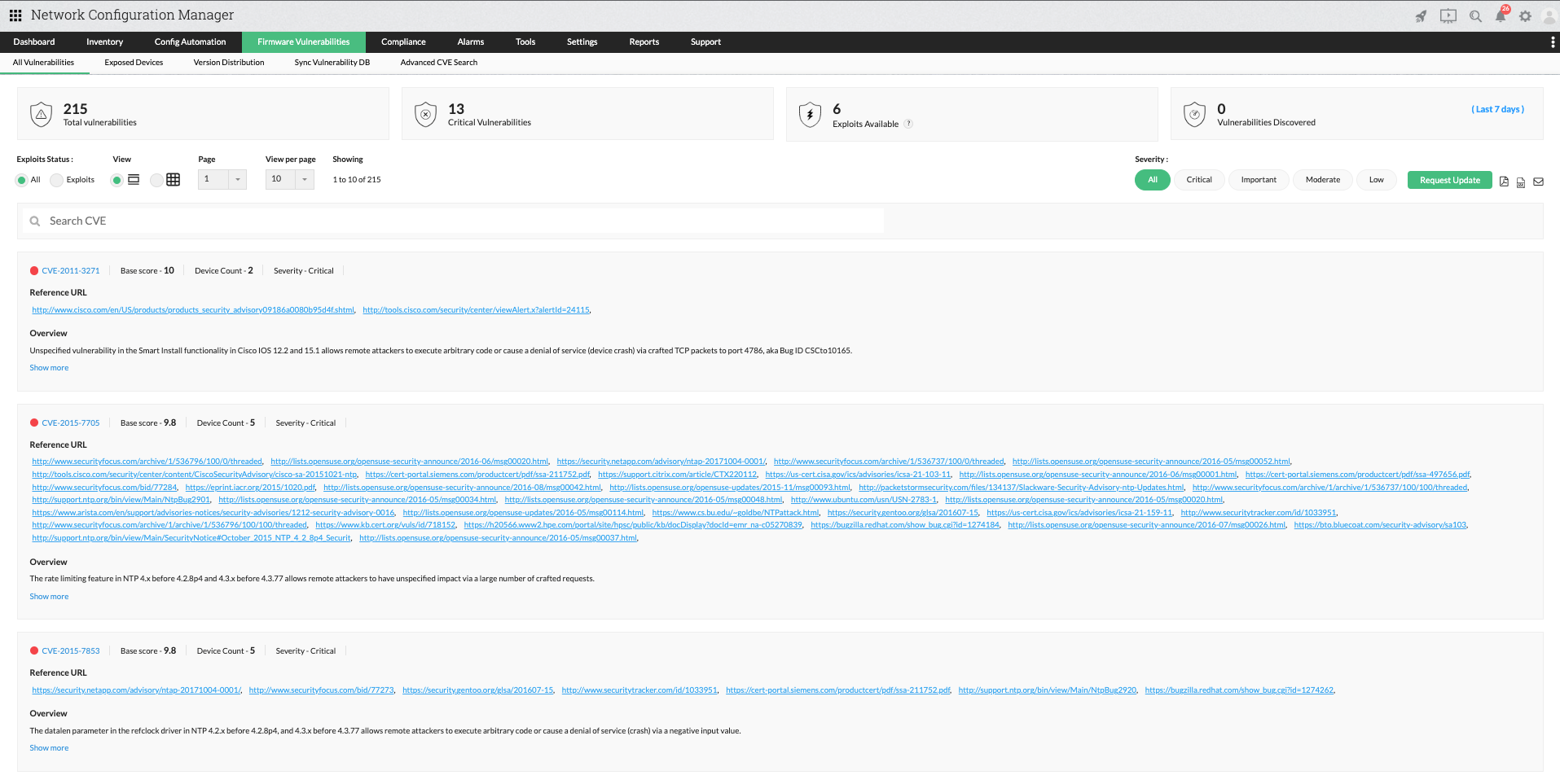 Enterprise Network Automation Tool - ManageEngine Network Configuration Manager