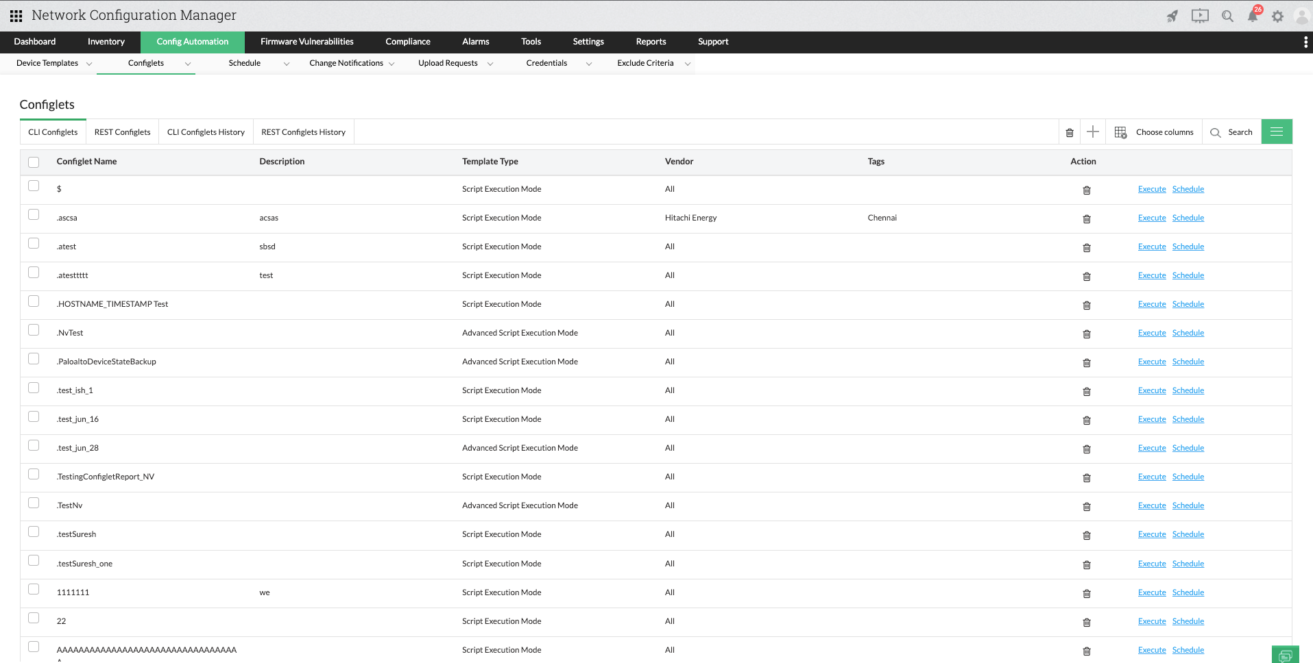 Network Configuration Automation Tool - ManageEngine Network Configuration Manager