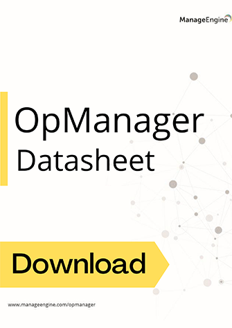 VMware Monitoring Software - ManageEngine OpManager