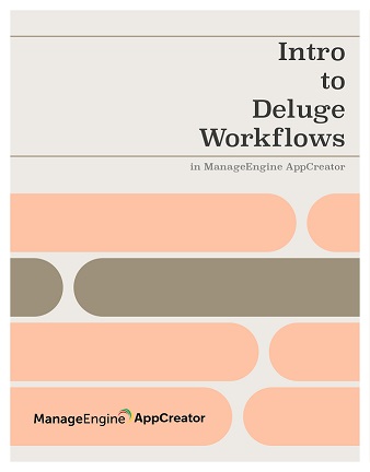 Ebook: Introducción a los flujos de trabajo Deluge