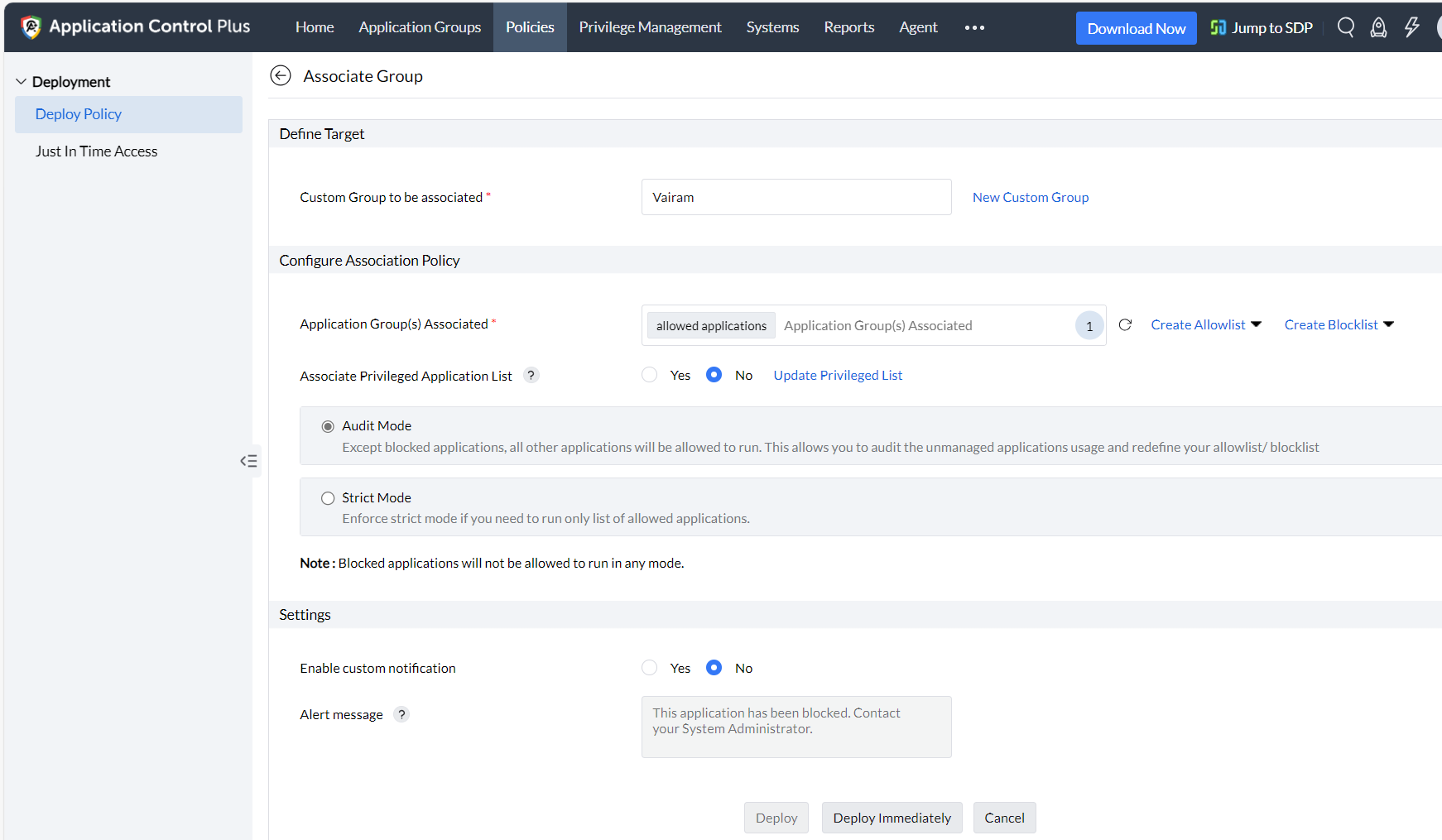 Dashboard de Identificación y resolución de aplicaciones no gestionadas 1