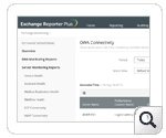 Dashboard de monitoreo de conectividad de Outlook Web Access - ManageEngine Exchange Reporter Plus