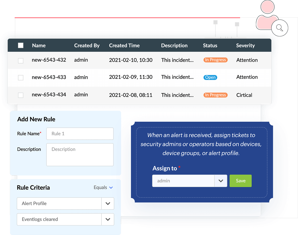 Asignación automática de tickets