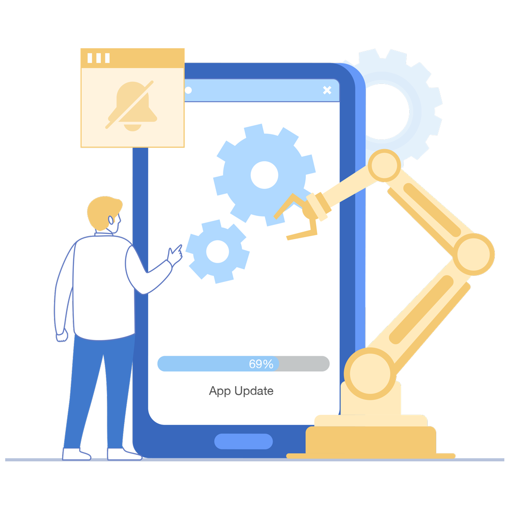 Automatice la instalación y actualización de las aplicaciones MSP