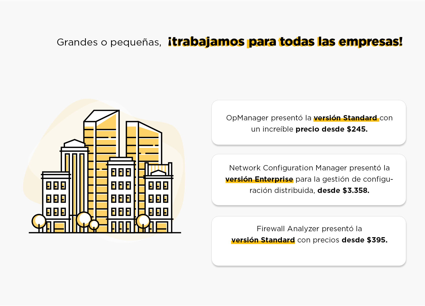 ITOM empresarial - ManageEngine OpManager