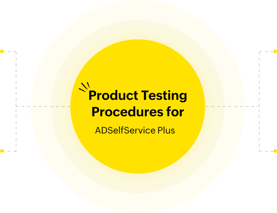 Product Testing Procedures for ADSelfService Plus