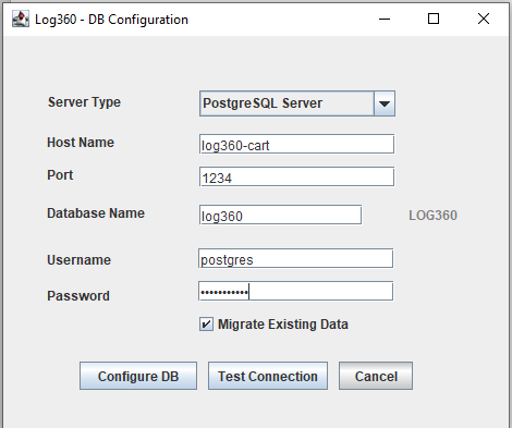 Prerequisites for PostgreSQL migration