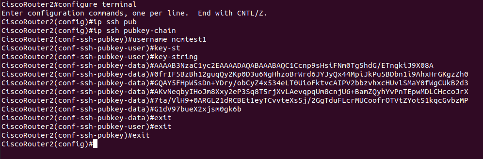 SSH Public Key Authentication Help ManageEngine Network