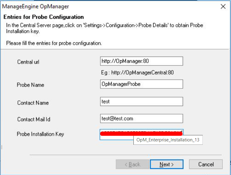 Installing Opmanager Enterprise Edition Opmanager Help