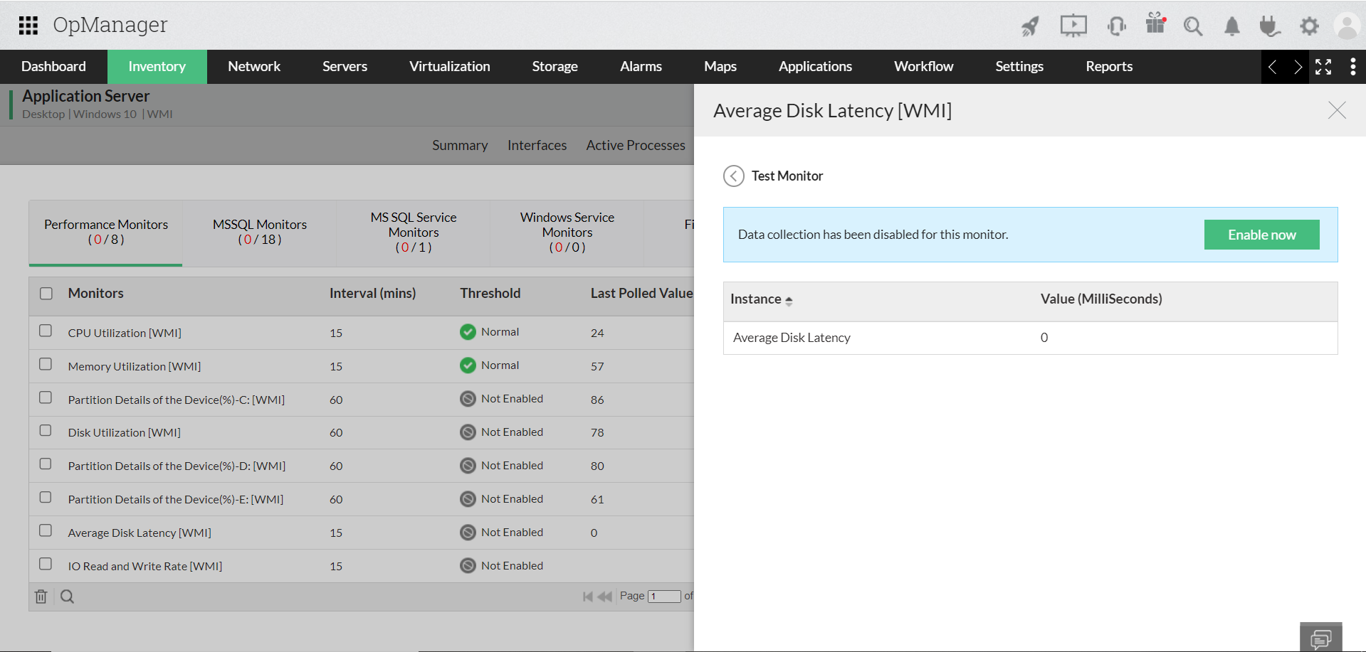 Data Collection Manager OpManager Help