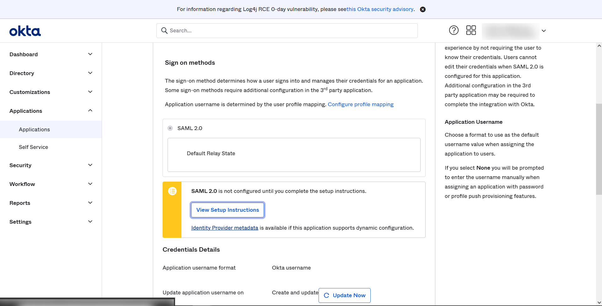 Configure Azure IdP in OpManager