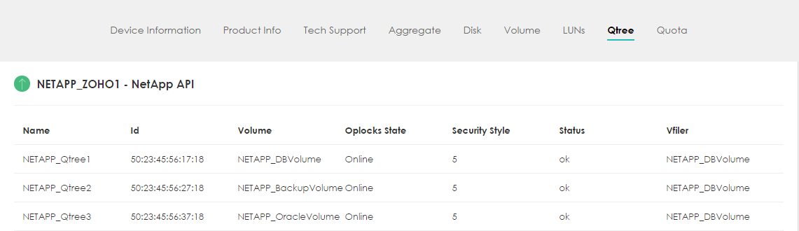 NetApp Filer Qtree