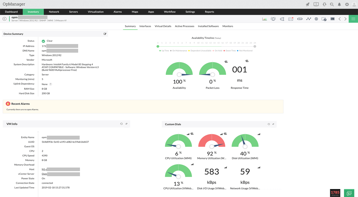 Network Monitoring Solutions - ManageEngine OpManager