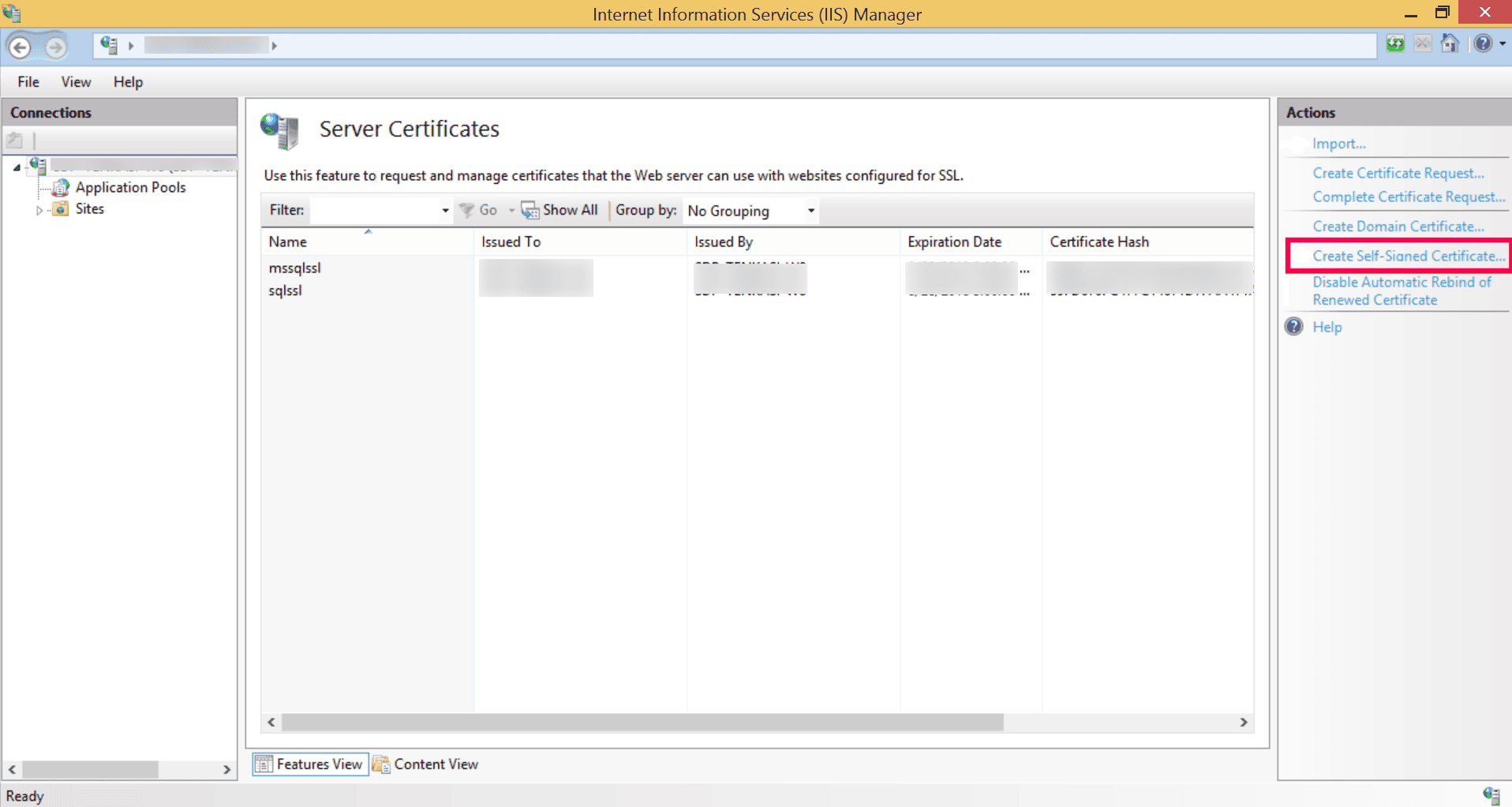 Establishing a secure connection between ADAudit Plus and Microsoft SQL