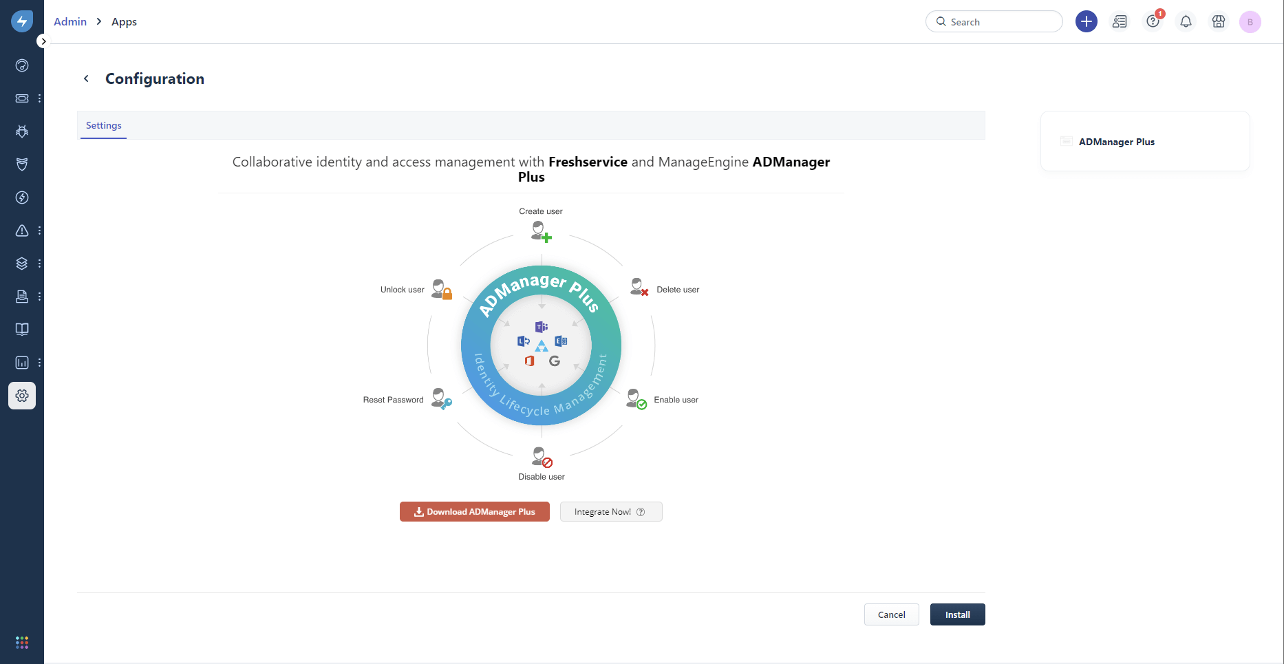 Freshservice Integration