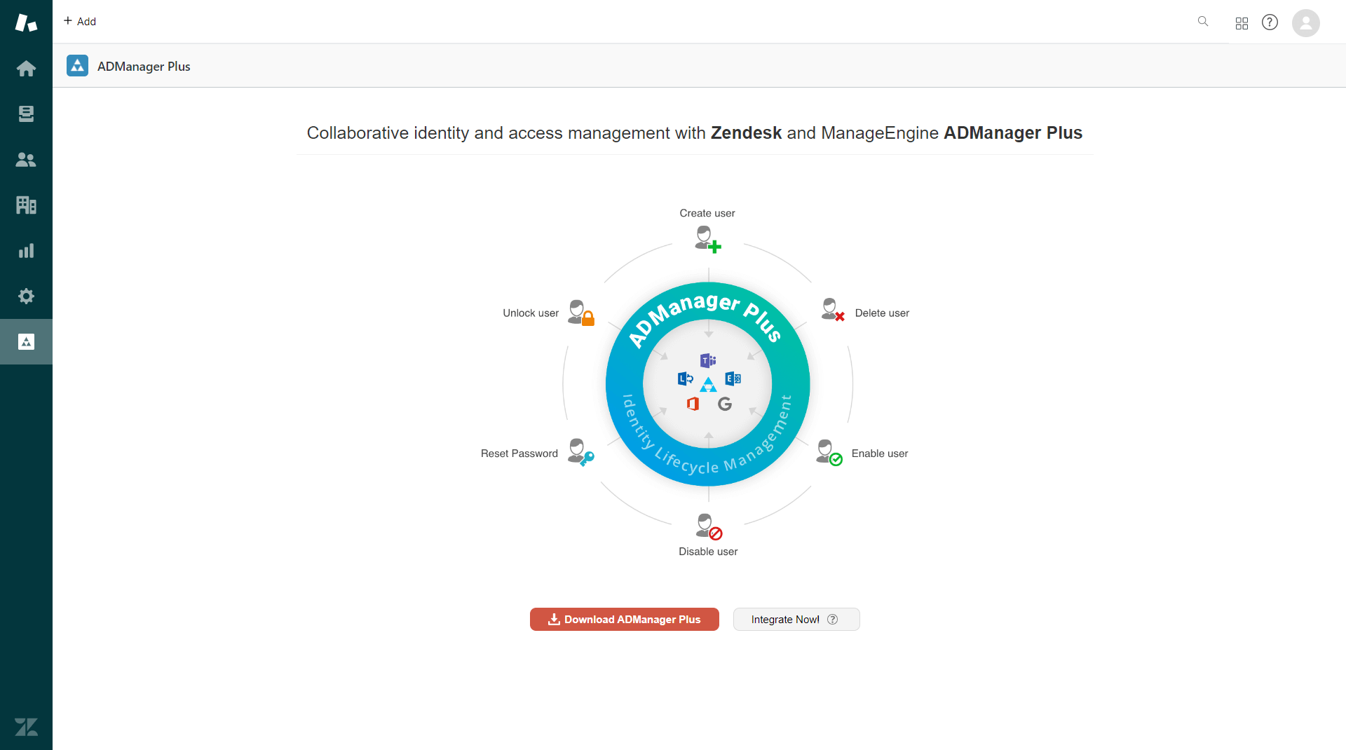 Zendesk settings