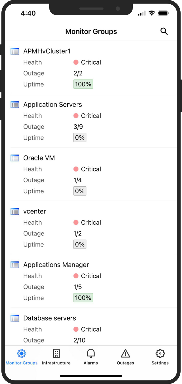 application manager iphone