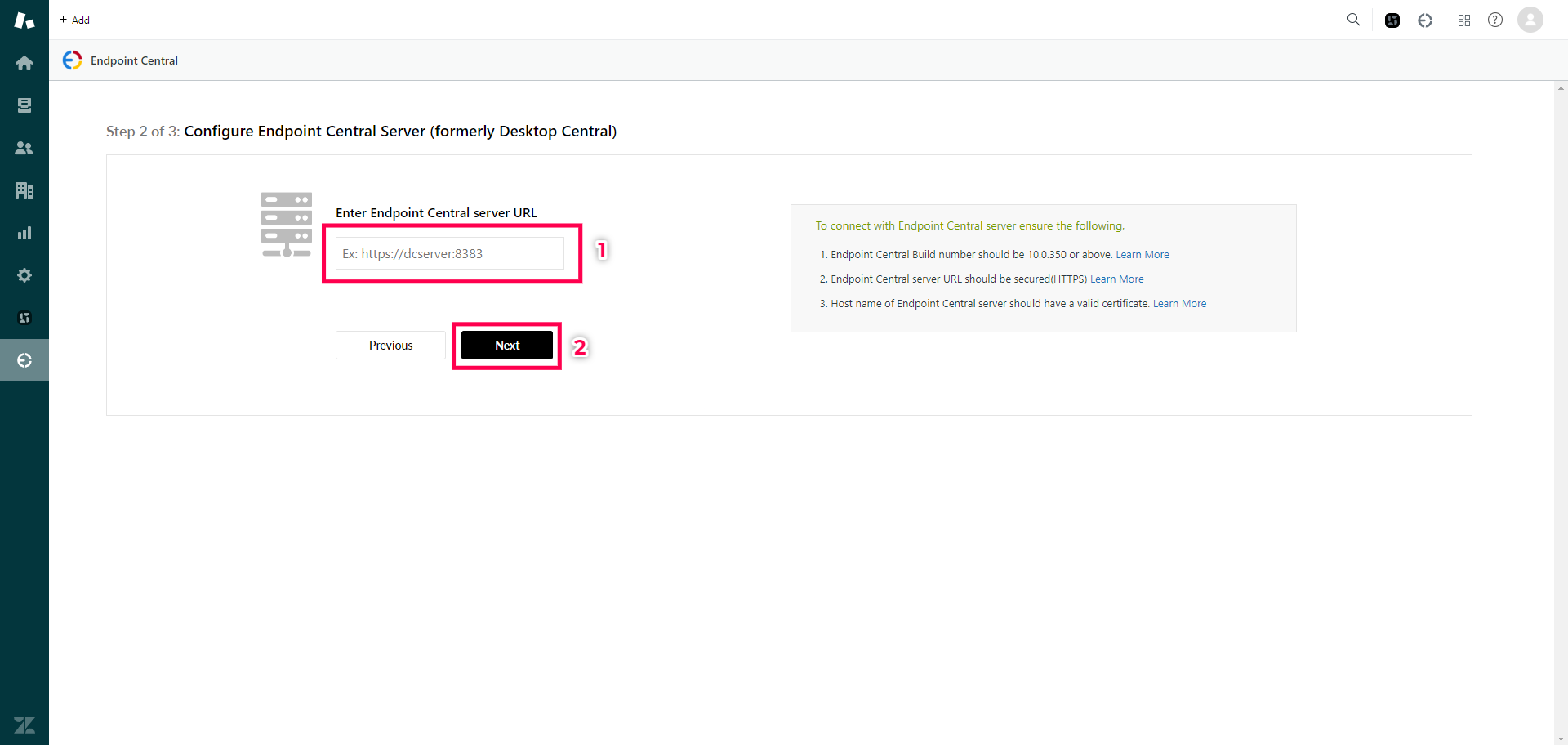 zendesk-get-ec-server-url Enter EC Server URL