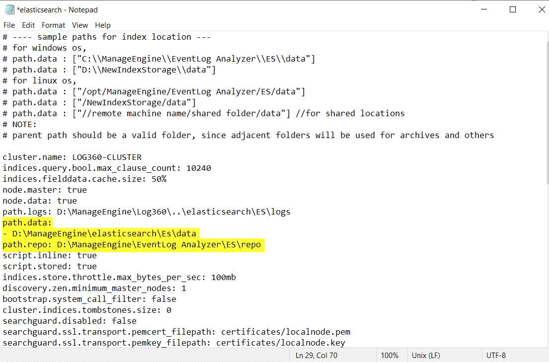 Moving the EventLog Analyzer Installation to Another Machine