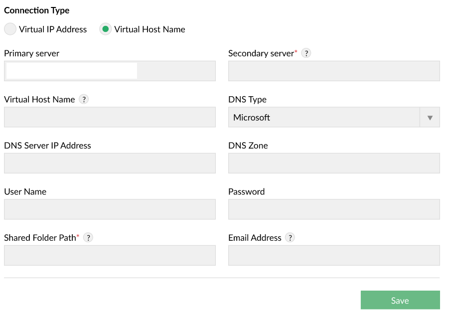 opmanager failover 2