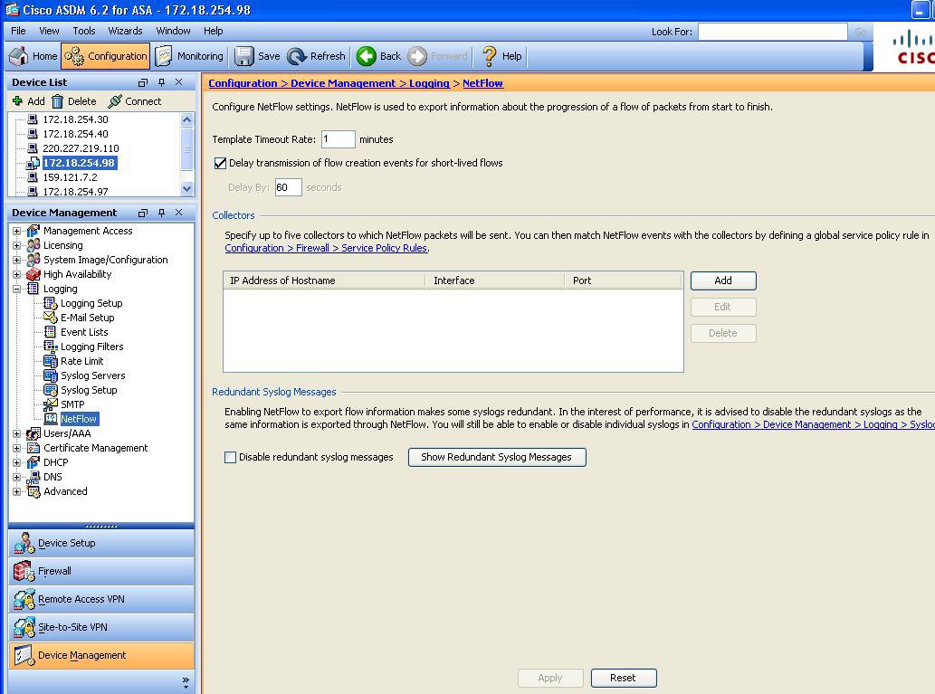 Cisco ASA 5515x Configuration