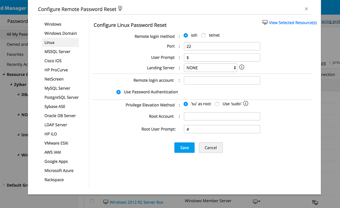share multiple passwords in password manager pro
