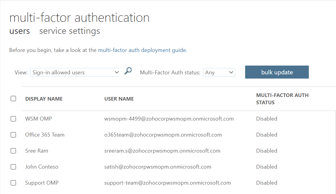 Multi-factor authentication for Microsoft 365 users | Enable MFA for Microsoft  365 - ADSelfService Plus