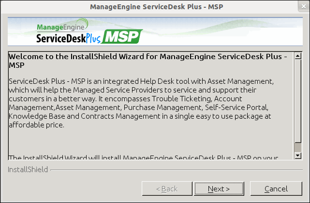 Install Servicedesk Plus Msp On Linux