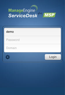 Aplicación help desk MSP para iPhone 1