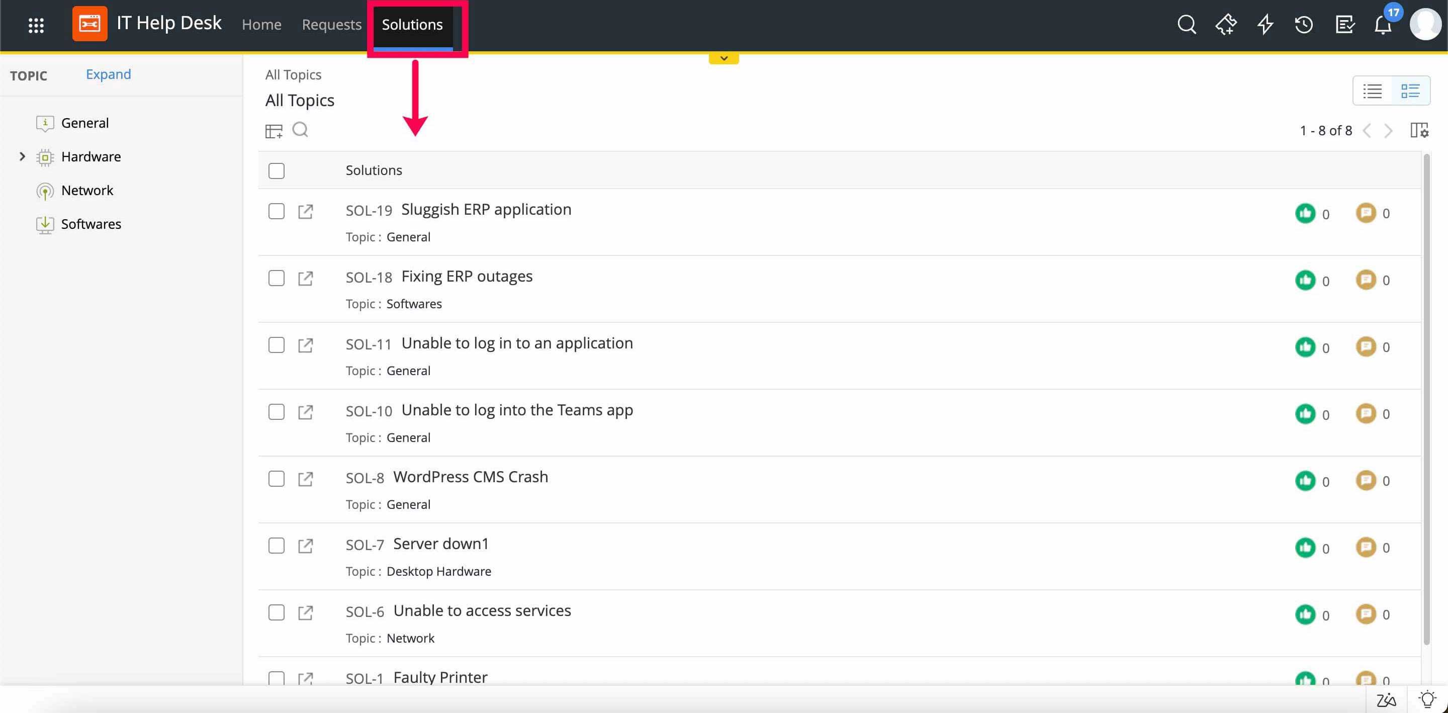 Knowledge base repository