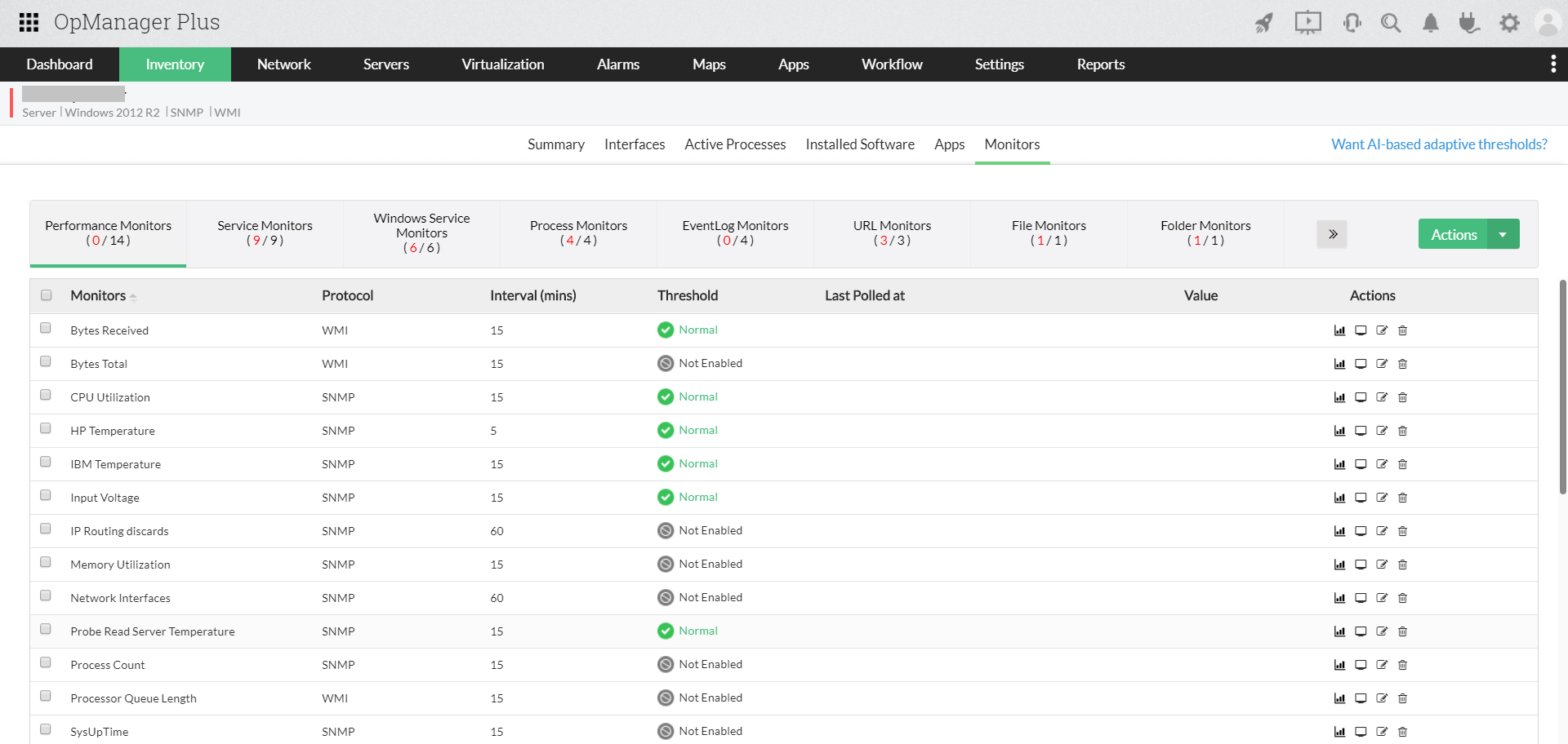 IT Infrastructure Management Solutions - ManageEngine OpManager Plus