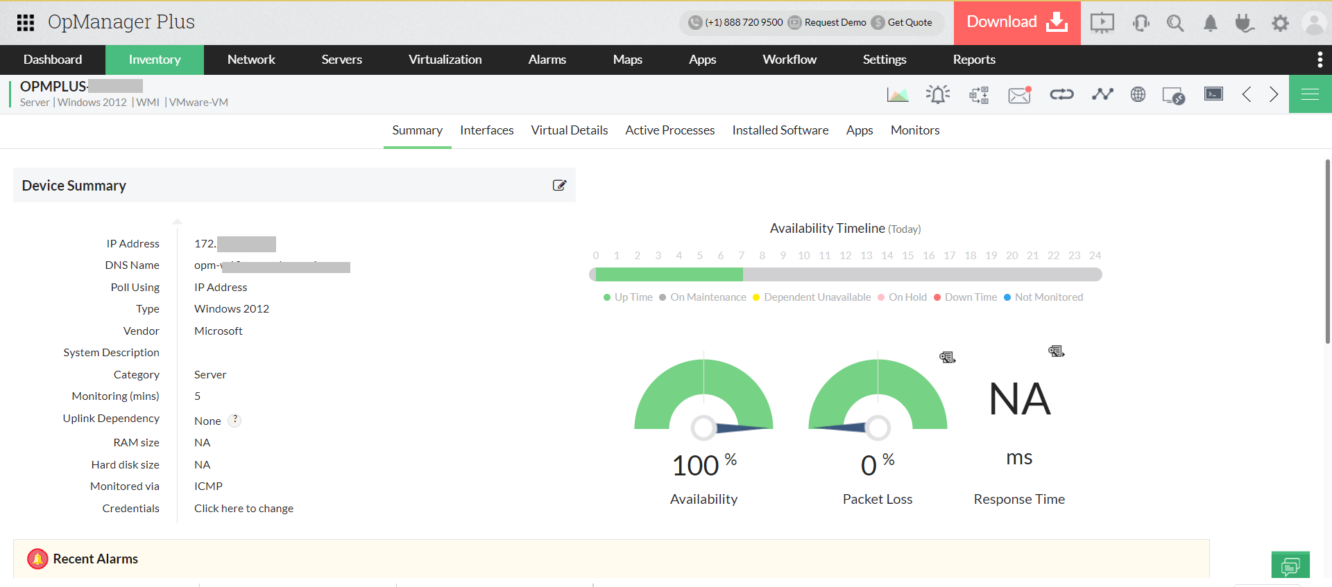 IT Infrastructure Monitoring Tools - ManageEngine OpManager Plus