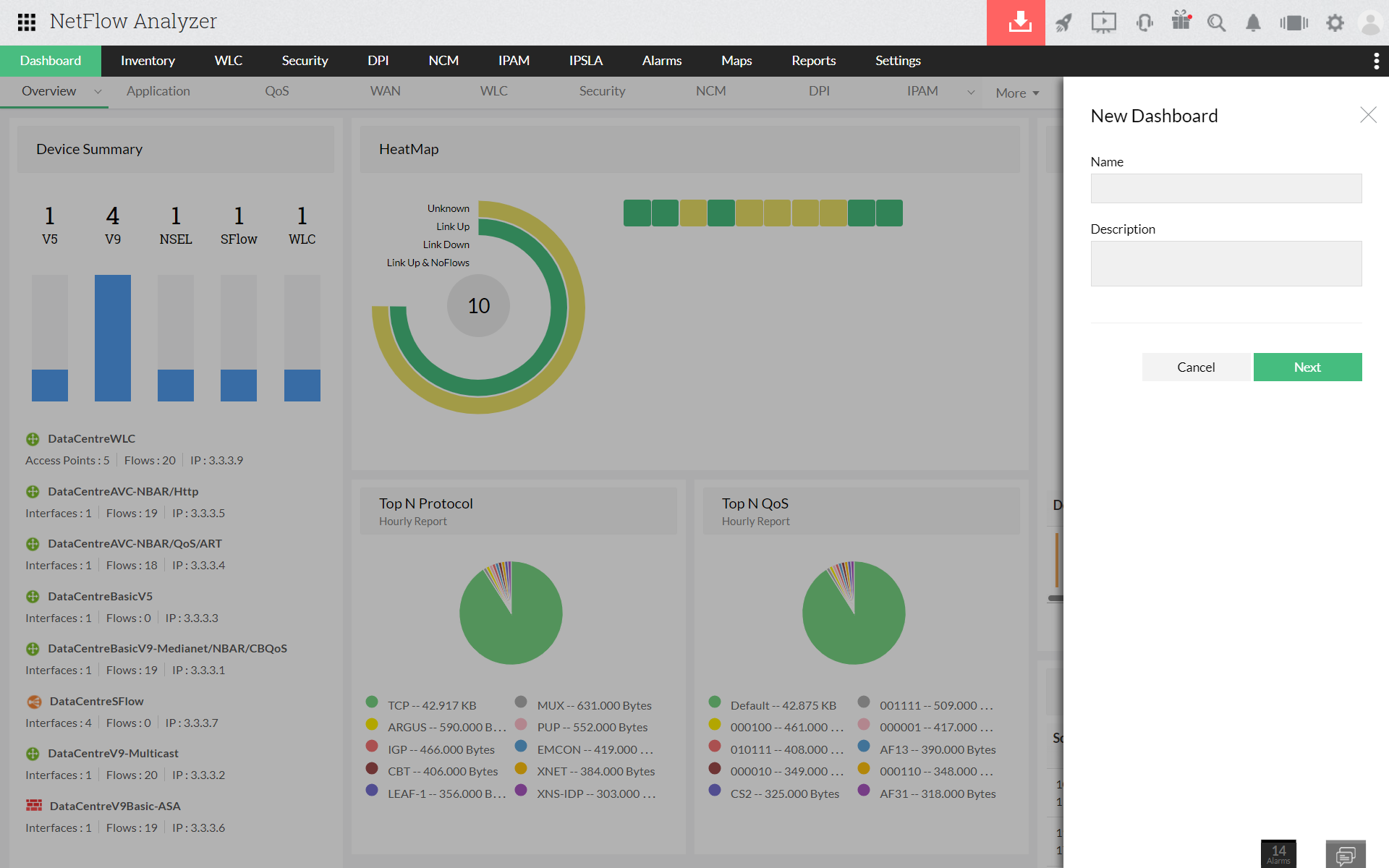 Real-Time Web Traffic Monitor - ManageEngine NetFlow Analyzer