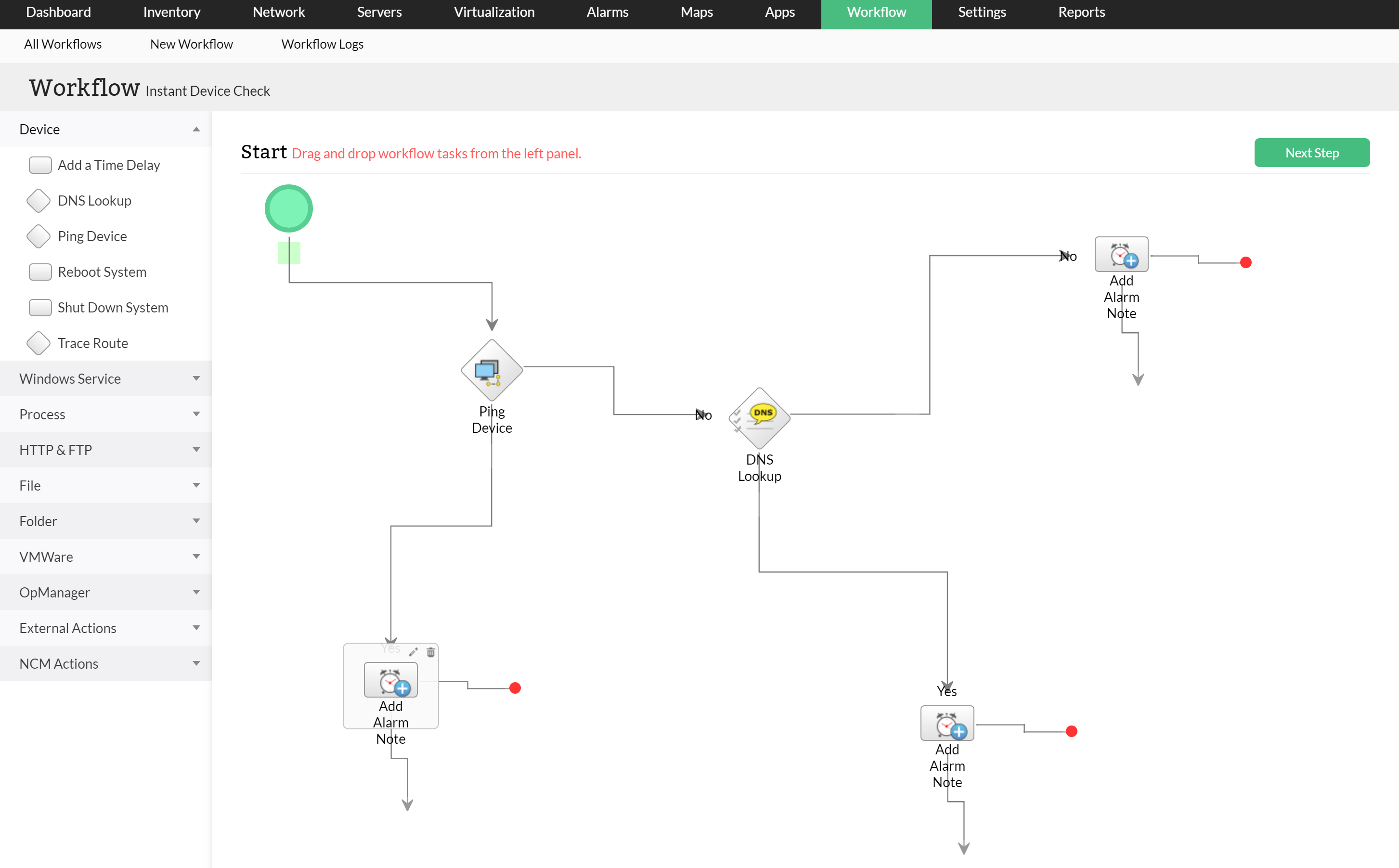 Server Hardware Monitoring - ManageEngine OpManager