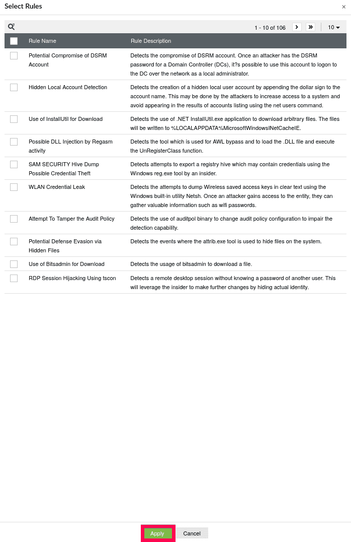 Reload Historical Logs