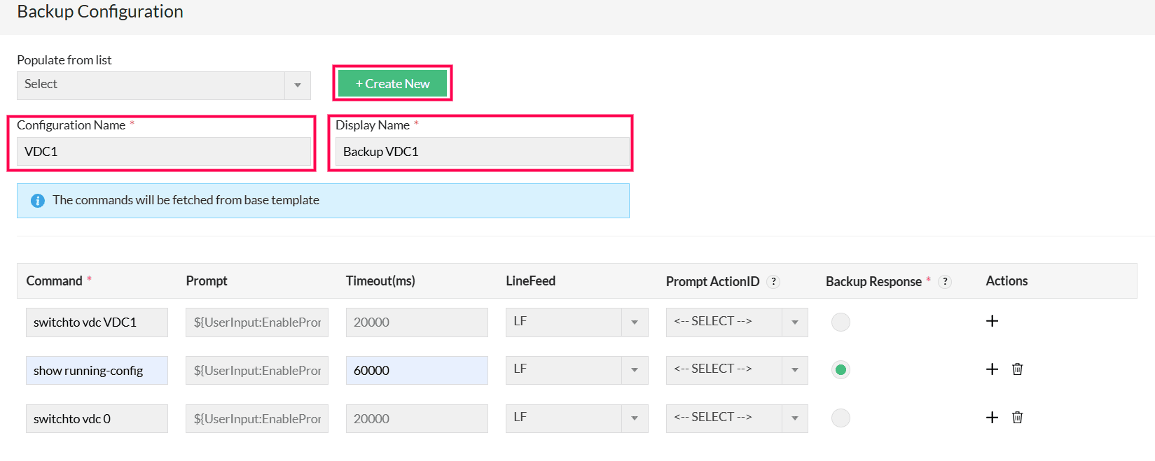 CiscoNexusVDC - ManageEngine NCM