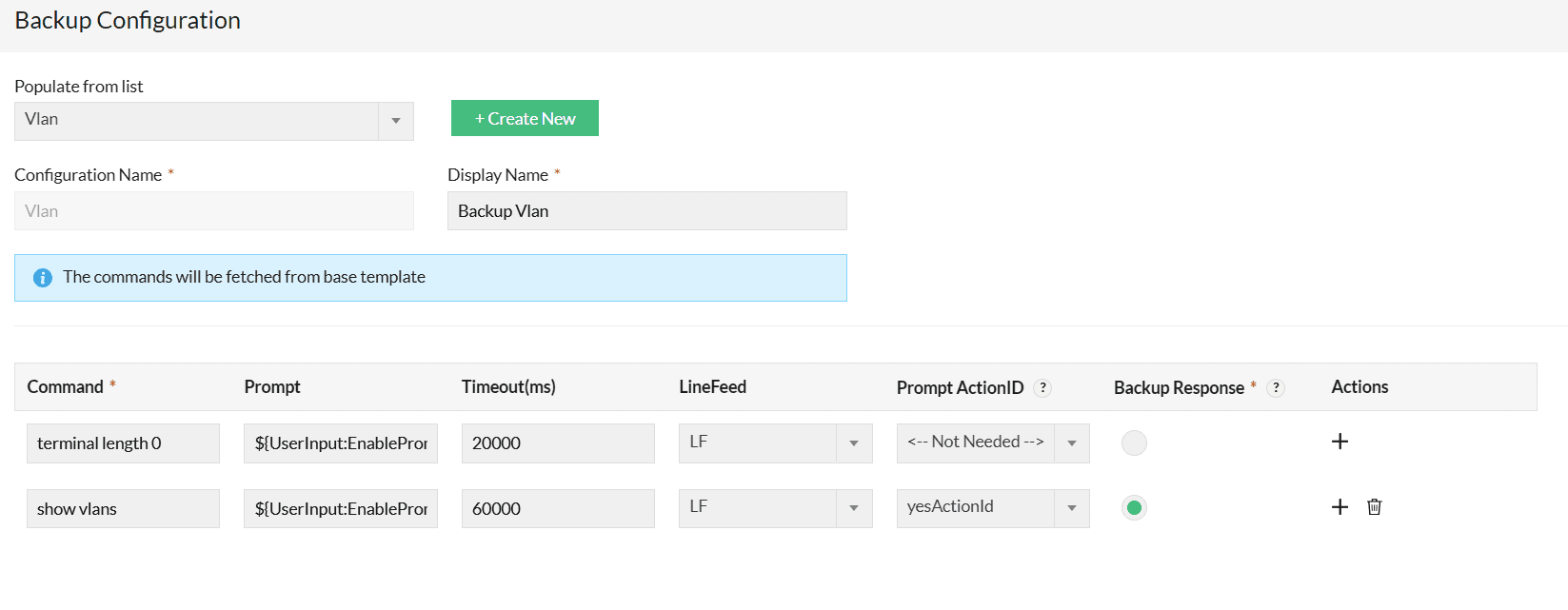 addcommands - ManageEngine NCM