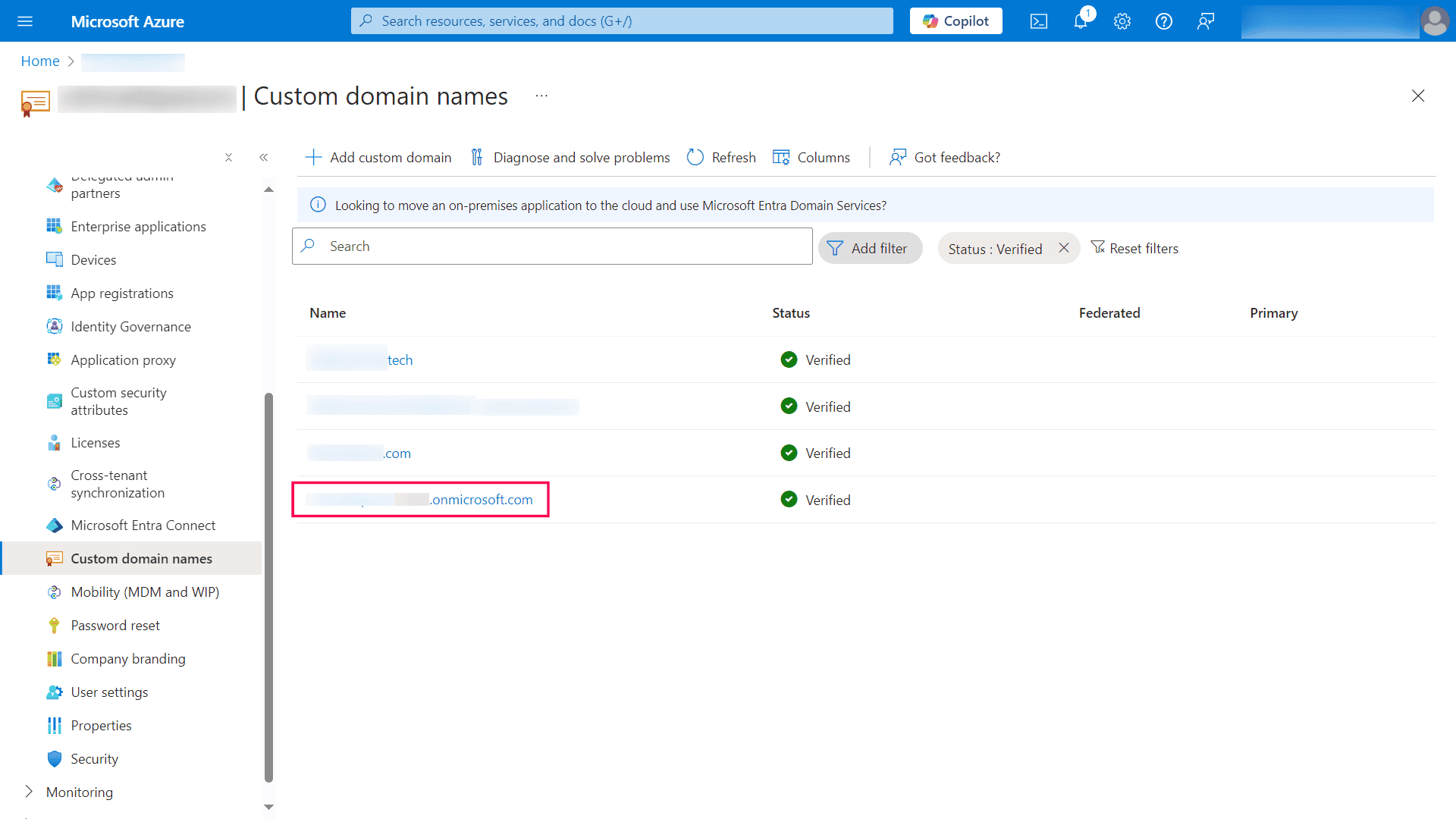 Using an Azure AD Premium license