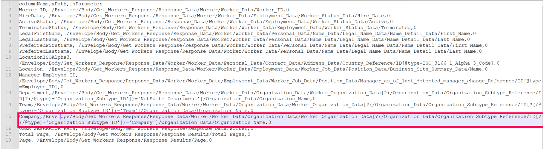 Sample value-based indexing condition