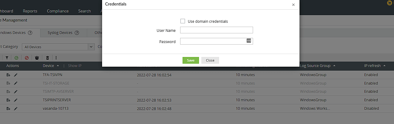 How to Bulk update credentials